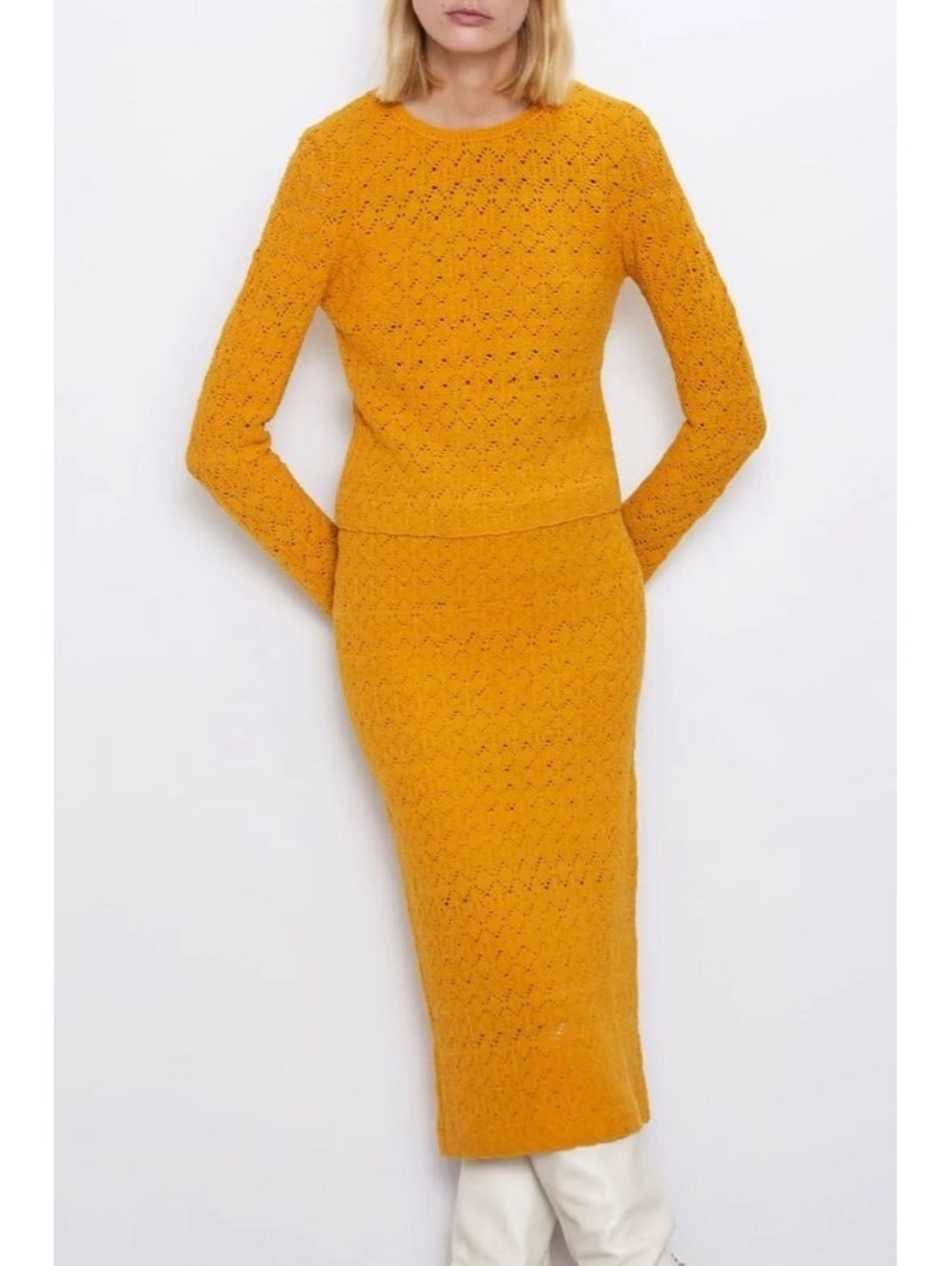 Zara Knit Skirt Set | Size M/S